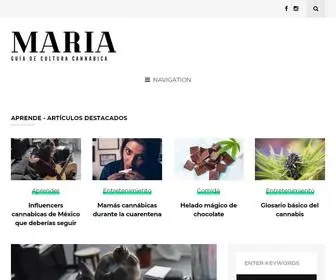 Maria.global(Guia de la cultura canabica) Screenshot