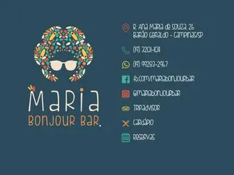 Mariabonjour.com.br(Maria Bonjour Bar) Screenshot