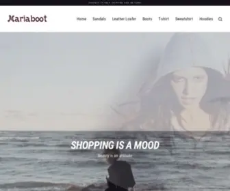 Mariaboot.com(Create an Ecommerce Website and Sell Online) Screenshot