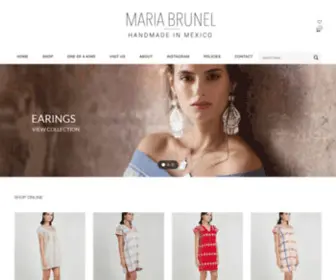 Mariabrunel.com(MARIA BRUNEL) Screenshot