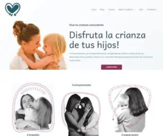 Mariaceciliam.com(Crianza amorosa) Screenshot