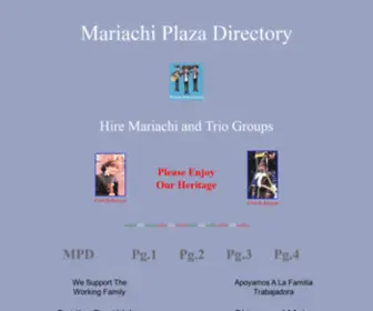 Mariachi-Plaza.com(Best Mariachi Band) Screenshot