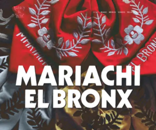 Mariachielbronx.com(MARIACHI EL BRONX) Screenshot