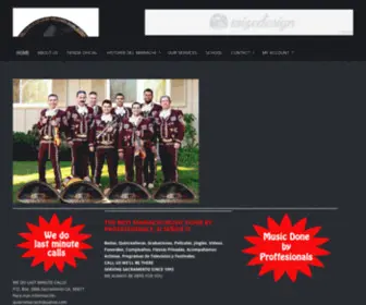 Mariachilosgallos.com(Mariachi Los Gallos) Screenshot