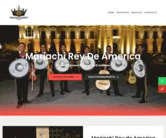 Mariachireydeamericaelsalvador.com(La Mejor Serenata de El Salvador) Screenshot