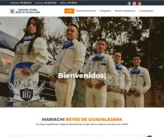 Mariachireyesdeguadalajara.com(Mariachi Juvenil Reyes de Guadalajara) Screenshot