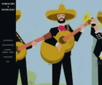 Mariachis.cl(Mariachi, Mariachis a Domicilio) Screenshot