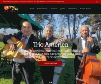 Mariachitrioamerica.com(Mariachi Los Angeles CA) Screenshot