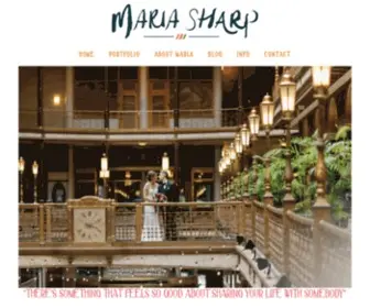 Mariacsharp.com(Maria Sharp Photography) Screenshot