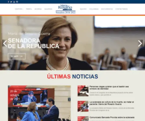 Mariadelrosarioguerra.co(Sitio) Screenshot