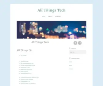 Mariadesouza.com(All Things Tech) Screenshot
