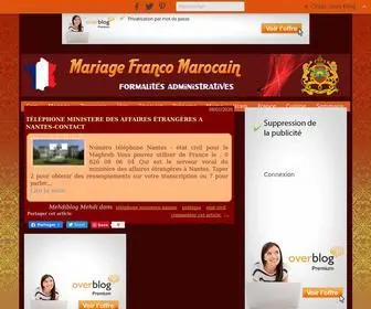 Mariage-Franco-Marocain.net(Mariage Franco Marocain) Screenshot
