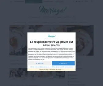 Mariage.com(Accueil) Screenshot