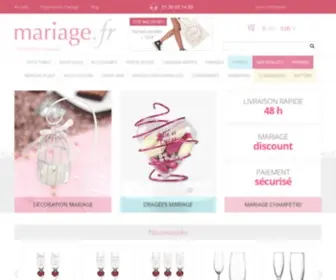 Mariage.fr(Tout pour organiser son mariage et réaliser une décoration mariage de rêve) Screenshot