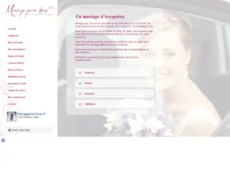 Mariagepourtous.ch(Mariage pour Tous) Screenshot