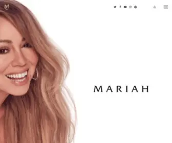 Mariahcarey.com(Mariah Carey) Screenshot