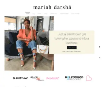 Mariahdarsha.com(Home) Screenshot