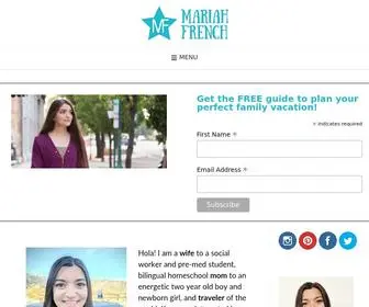 Mariahfrench.com(Mariah French) Screenshot