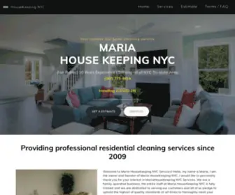 Mariahousekeeping.com(Maria Housekeeping) Screenshot