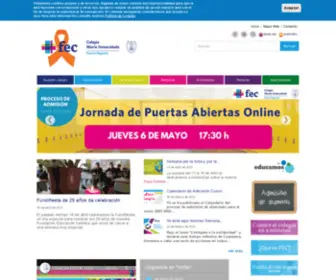 Mariainmaculadapuertosagunto.com(Colegio) Screenshot