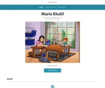 Mariakhalil.com(Maria Khalil) Screenshot