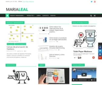 Marialeal.com(Product Management) Screenshot