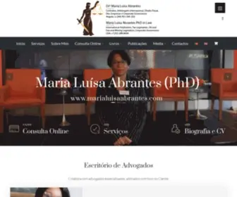 Marialuisaabrantes.com(Início) Screenshot