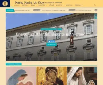 Mariamadrededios.com.ar(María) Screenshot