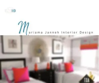 Mariamajannehinteriordesign.com(Affordable interior design UK) Screenshot