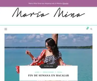 Mariamina.com(Maria Mina) Screenshot