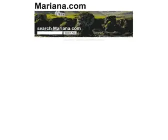 Mariana.com(Mariana) Screenshot