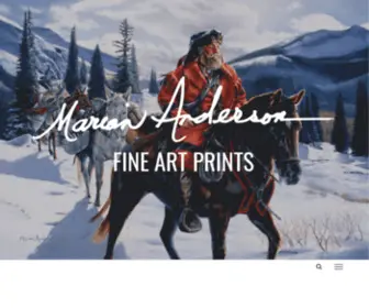 Mariananderson.com(Marian Anderson Art Gallery) Screenshot