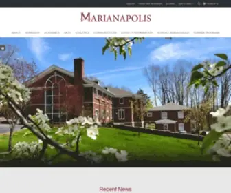 Marianapolis.org(Home) Screenshot