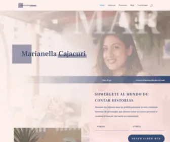 Marianellacajacuri.com(Marianella Cajacuri) Screenshot