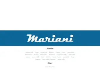 Mariani.life(Mariani life) Screenshot