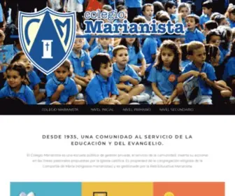 Marianista.edu.ar(Colegio Marianista Buenos Aires Argentina) Screenshot
