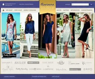 Mariannaboutique.hu(Marianna Boutique) Screenshot