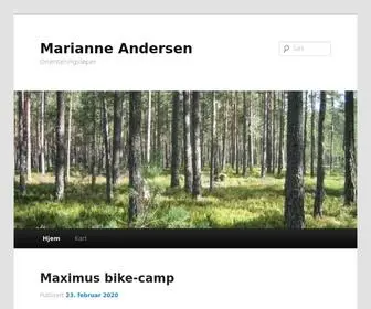 Marianne-Andersen.com(Marianne Andersen) Screenshot