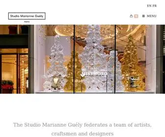 Marianne-Guely.com(Studio Marianne Guély) Screenshot