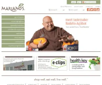 Marianosfreshmarket.com(Weekly Specials) Screenshot