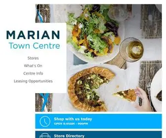 Mariantowncentre.com.au(Marian Town Centre) Screenshot