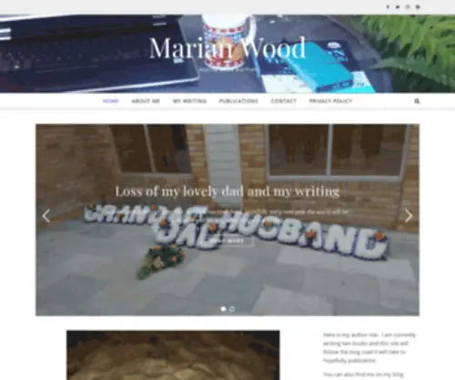 Marianwood.com(Marian Wood) Screenshot