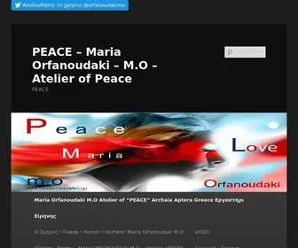 Mariaorfanoudaki.gr(PEACE) Screenshot