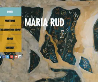 Mariarudart.com(Maria Rud Artist) Screenshot