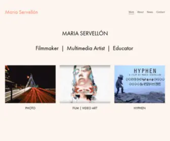 Mariaservellon.com(Servellón) Screenshot