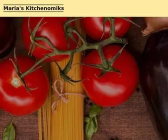 Mariaskitchenomiks.com(Maria's Kitchenomiks) Screenshot