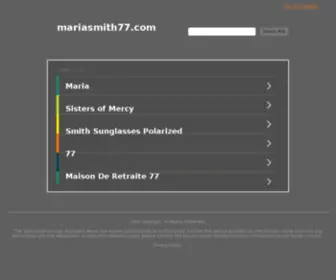 Mariasmith77.com(Mariasmith 77) Screenshot
