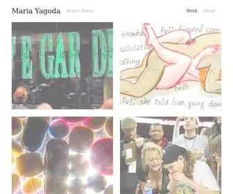 Mariayagoda.com(Maria Yagoda) Screenshot