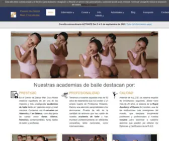 Maricruzalcala.com(Academias de baile Valencia) Screenshot