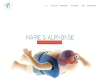 Marie-ET-Alphonse.com(MARIE ET ALPHONSE) Screenshot